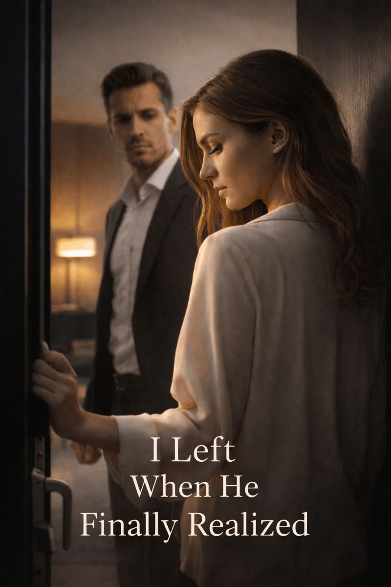 I Left When He Finally Realized